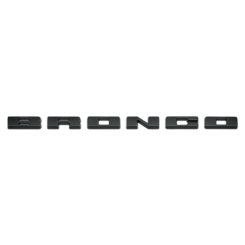2021-2025 Bronco Grille Lettering Overlay Kit-Black
Grille Lettering Overlay Kit