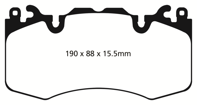 EBC S9 Brake Pad and Rotor Kit (1x ebcUSR1723, 1x ebcDP42064R) thumbnail 6