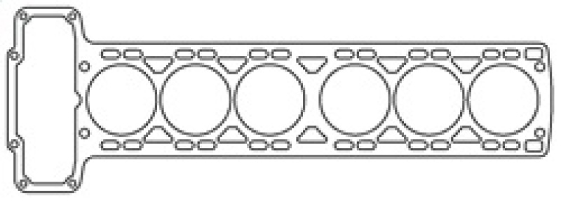Cometic Jaguar 3.4L XK6 .059in CFM Cylinder Head Gasket - 83mm Bore thumbnail 8