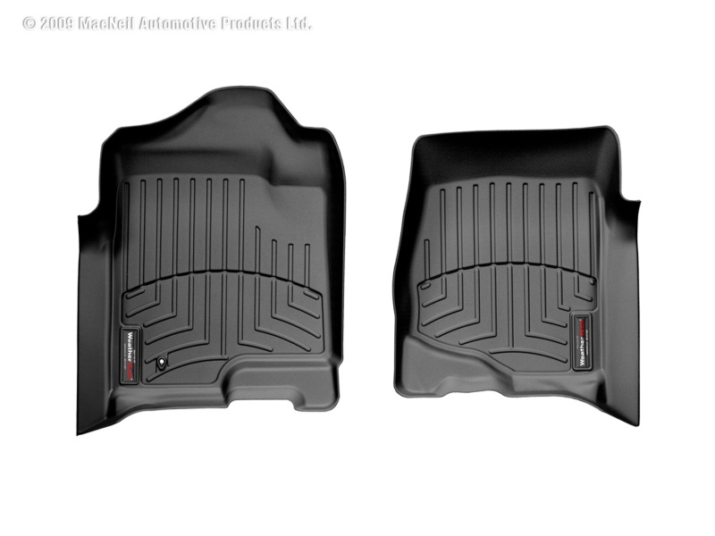 WeatherTech 07+ Chevrolet Avalanche Front FloorLiner - Black thumbnail 3