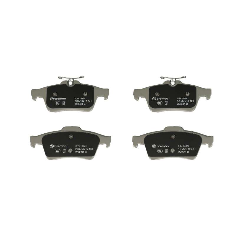 Brembo OE 07-13 Volvo C30/06-13 C70/04-11 S40/05-11 V50 PRIME Ceramic Brake Pad - Rear thumbnail 4