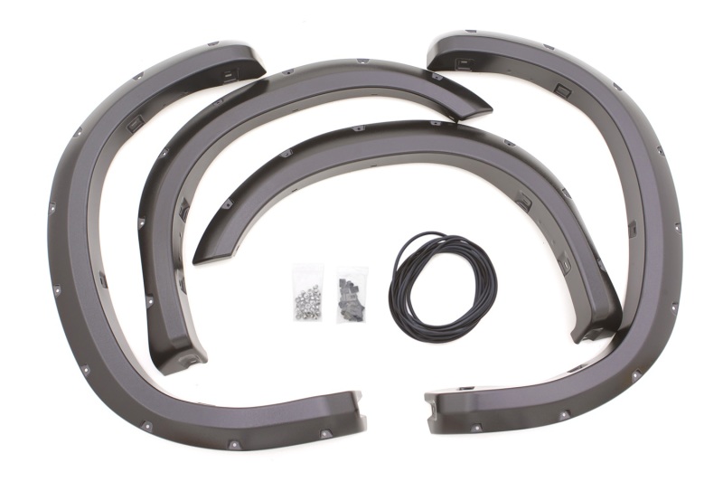 Lund 07-13 Toyota Tundra RX-Rivet Style Textured Elite Series Fender Flares - Black (4 Pc.) thumbnail 7