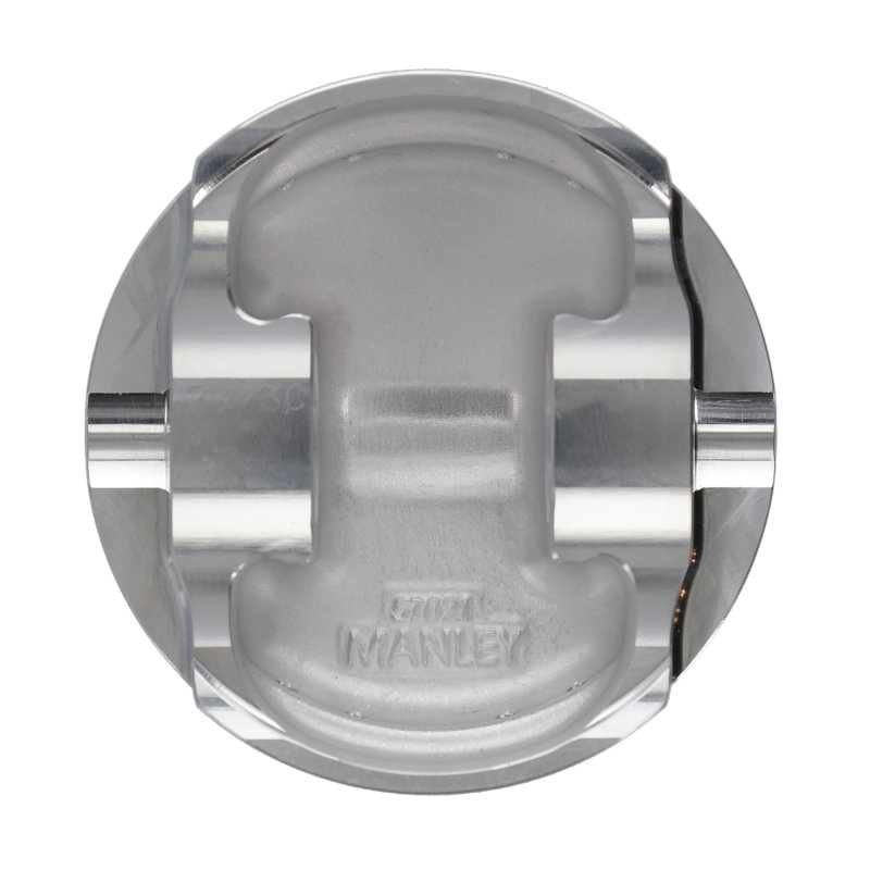 Manley 04+ Subaru WRX STi (EJ257) 83mm Stroker 99.5mm STD Bore 9.8:1 Dish Piston Set with Rings thumbnail 8