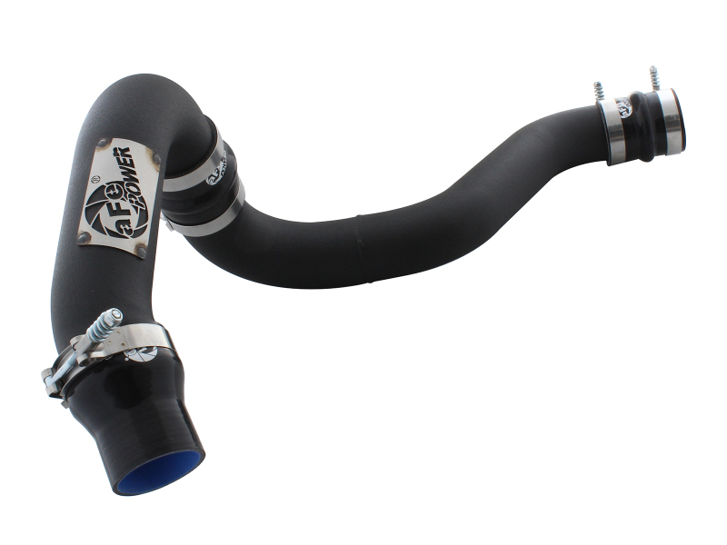 BladeRunner 3 IN Aluminum Hot Charge Pipe Black