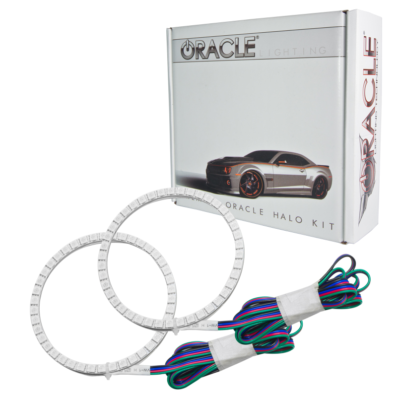 Oracle Toyota Tacoma 05-11 LED Fog Halo Kit - ColorSHIFT thumbnail 3