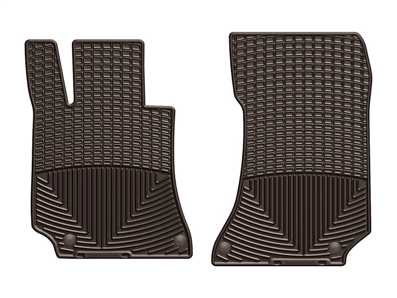 WT Rubber Mats - Front - Cocoa