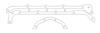Cometic Pontiac 350/400/428/455 V8 .094in Fiber Oil Pan Gasket Kit thumbnail 5