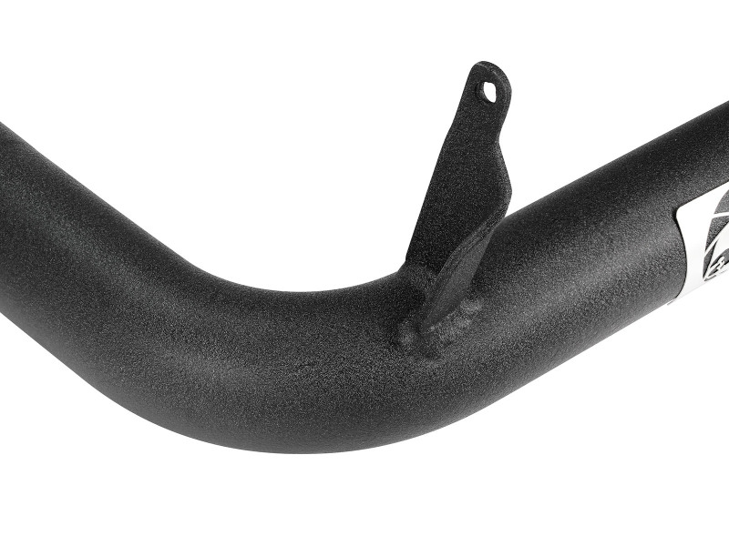BladeRunner 2-1/2 IN Aluminum Hot Charge Pipe Black