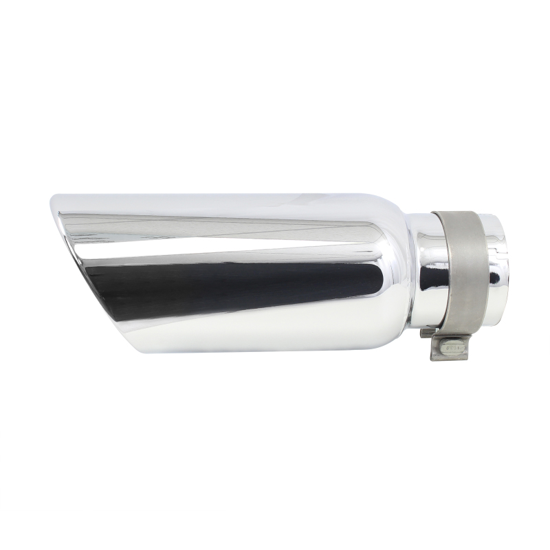 Go Rhino Exhaust Tip - Chrome - ID 3 1/2in x L 14in x OD 5in thumbnail 6