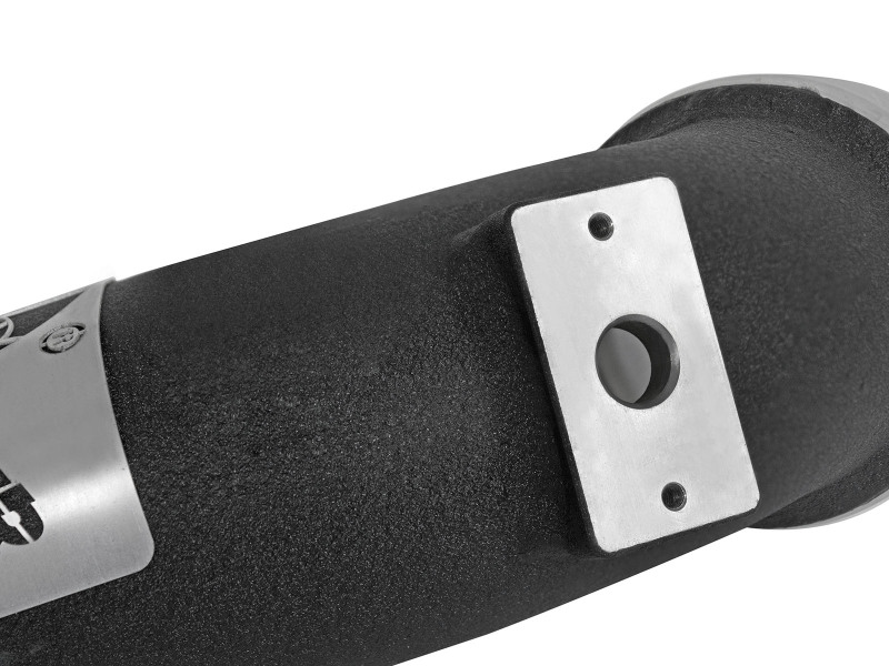 BladeRunner 3 IN Aluminum Cold Charge Pipe Black