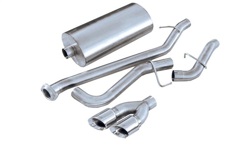 Corsa 1999-06 Chevrolet Silverado Reg. Cab/Short Bed 1500 4.8L V8 Polished Touring Cat-Back Exhaust thumbnail 3
