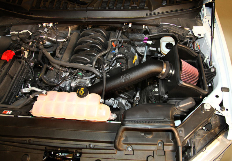 K&N 2015 Ford F-150 5.0L V8 Performance Intake Kit thumbnail 5