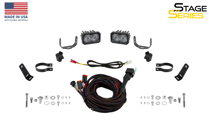 Diode Dynamics Stage Series 2 In Roll Bar Reverse Light Kit SSC2 Sport (Pair)