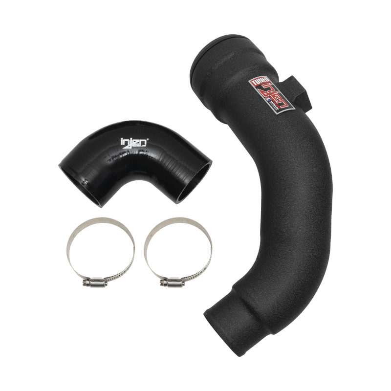Injen 17-22 Ford F250/F/350/F-450/F-550 V8-6.7L Turbo Diesel Wrnkl Blk Intercooler Cold Side Piping thumbnail 4