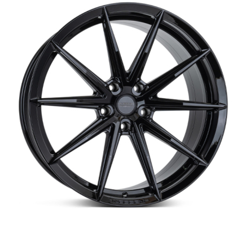 Vossen HFX-2 - 20x8.5 - ET38 - 5x114.3 - 66.1 - FLAT - GB - Gloss Black Wheel thumbnail 2