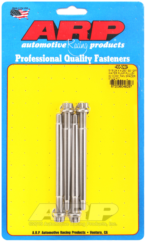 ARP Water Pump Pulley Stud Kits