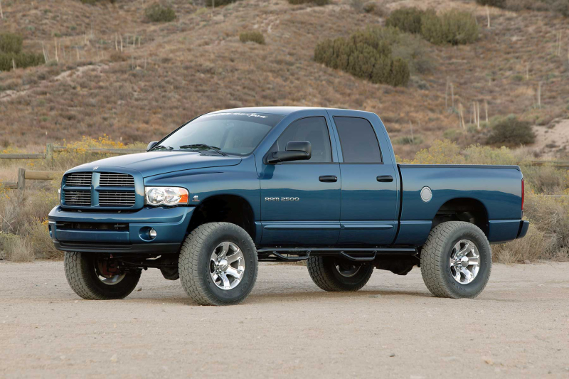 Fabtech 03-08 Dodge 2500/3500 4WD Diesel Only 4.5in Perf Sys w/Perf Shks (1x fabFTS23006BK, 1x fabFTS43000BK, 2x fabFTS7237, 2x fabFTS7333) thumbnail 3