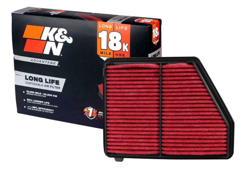 K&N 16-18 Honda Civic L4-2.0L F/I Advantage Air Filter thumbnail 3