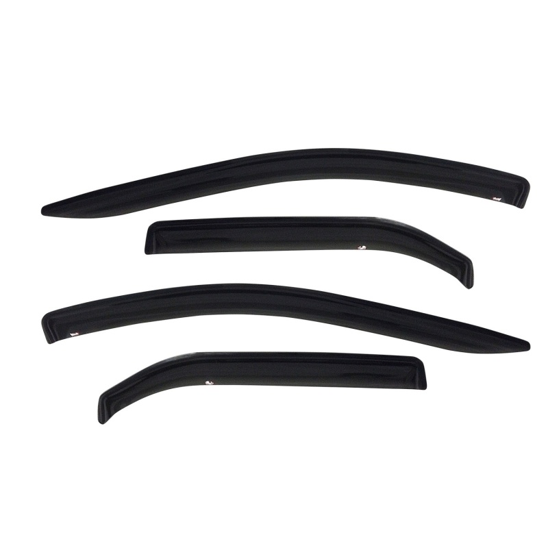 Westin 2004-2009 Mazda 3 Sedan Wade Slim Wind Deflector 4pc - Smoke thumbnail 3