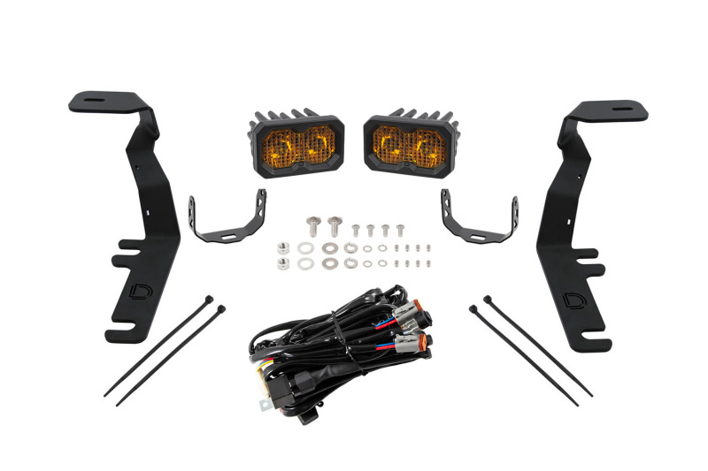 Diode Dynamics 15-20 Ford F-150 Stage Series Ditch Light Kit - Yellow Combo/Driving