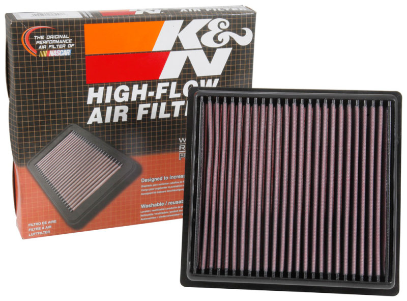 K&N 2017 Subaru Impreza L4-2.0L F/I Drop In Replacement Air Filter thumbnail 7