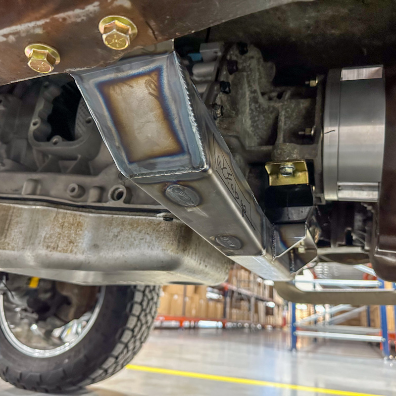 Wehrli 73-87 GM Square Body Chassis w/ Duramax Engine Swap (Allison/ZF6) Trans Crossmember thumbnail 2
