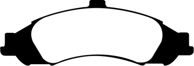 EBC 03-04 Pontiac GTO 5.7 (Solid Rear Rotors) Yellowstuff Front Brake Pads thumbnail 7