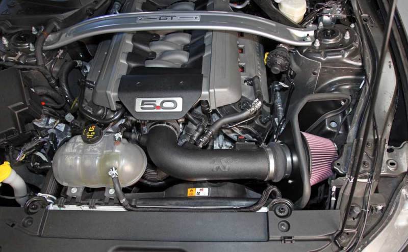 K&N 2015 Ford Mustang GT 5.0L V8 F/I Performance Intake Kit thumbnail 9