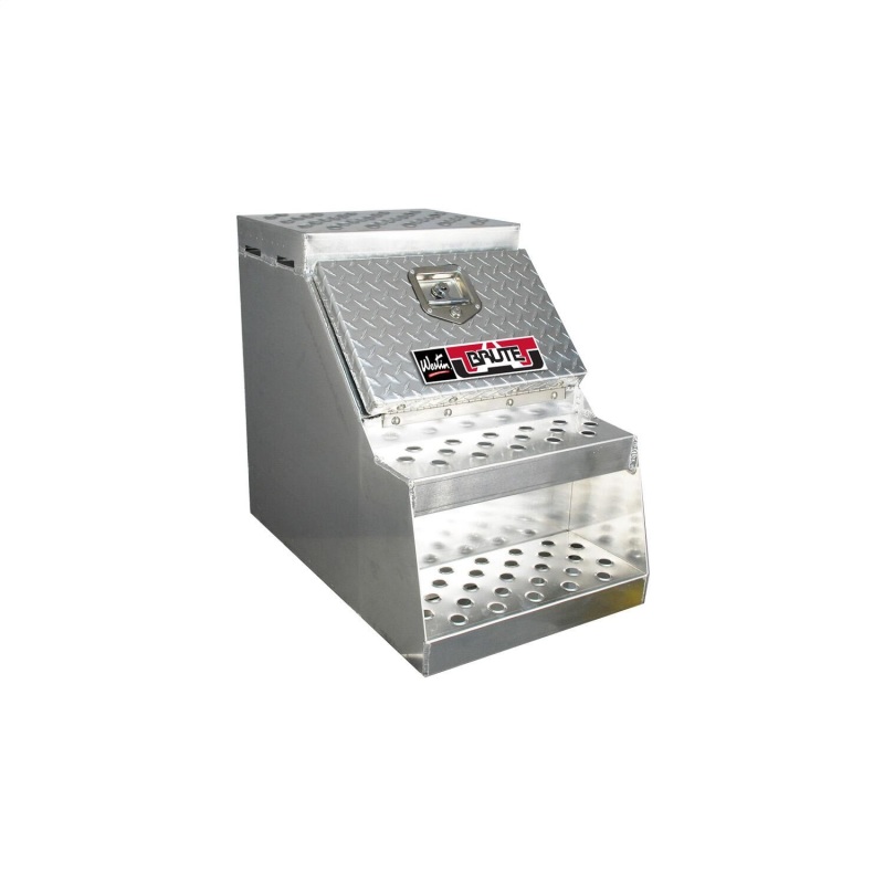 Westin/Brute HD Top Sider 13in x 72in w/flip up Door - Aluminum thumbnail 5