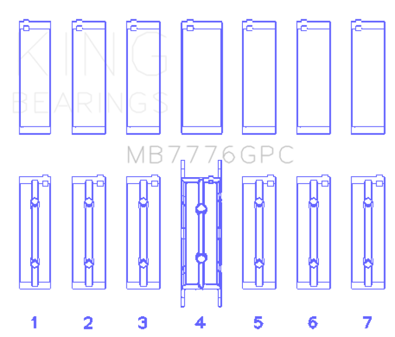 KING Main Bearings