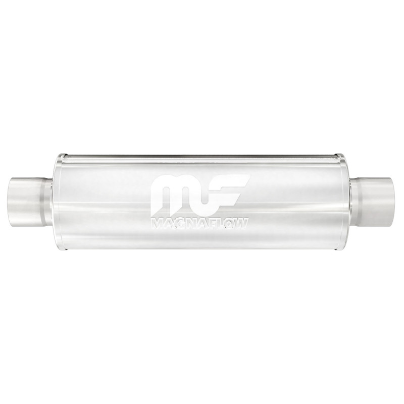 MagnaFlow Muffler Race 4x4x6 2.50inch 430ss thumbnail 3