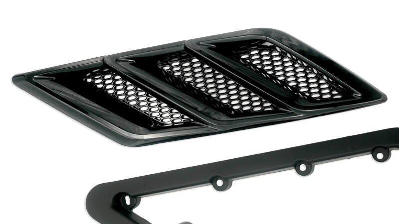 Roush 2015-2023 Roush Mustang Fender Vent Heat Extractors - Gloss Black thumbnail 9
