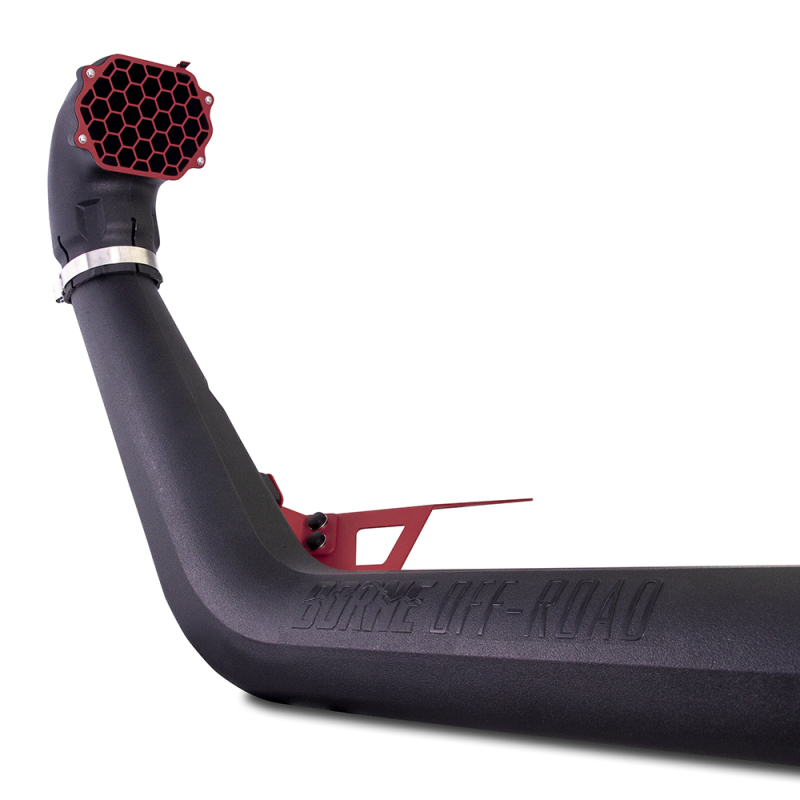 Borne Off-Road 2018+ Jeep Wrangler JL Snorkel - Micro-Wrinkle Red thumbnail 6