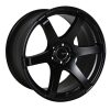 Enkei T6S 17x9 35mm Offset 5x114.3 Bolt Pattern 72.6 Bore Matte Black Wheel thumbnail 3