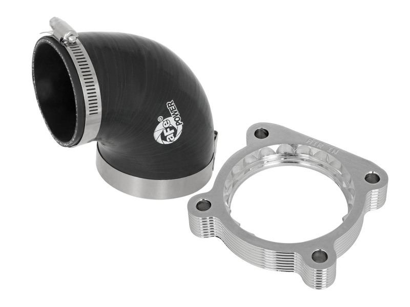 aFe Silver Bullet Throttle Body Spacers TBS 10-16 Nissan Patrol (Y62) V8-5.6L (320hp) thumbnail 2