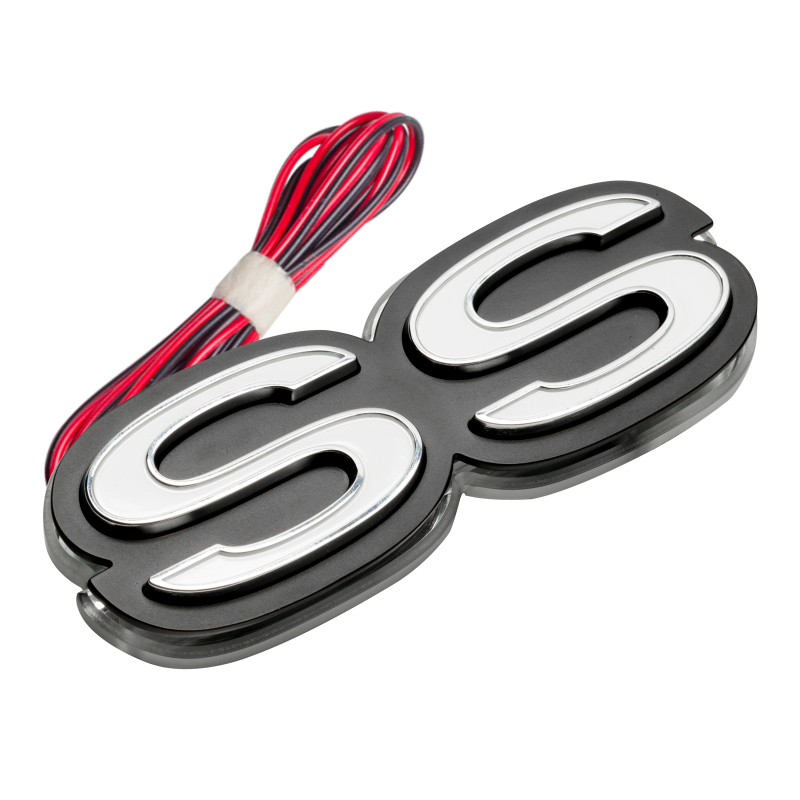 Oracle Chevrolet Camaro SS Illuminated Emblem - Pink thumbnail 5