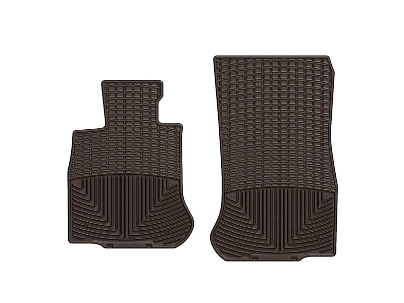 WT Rubber Mats - Front - Cocoa