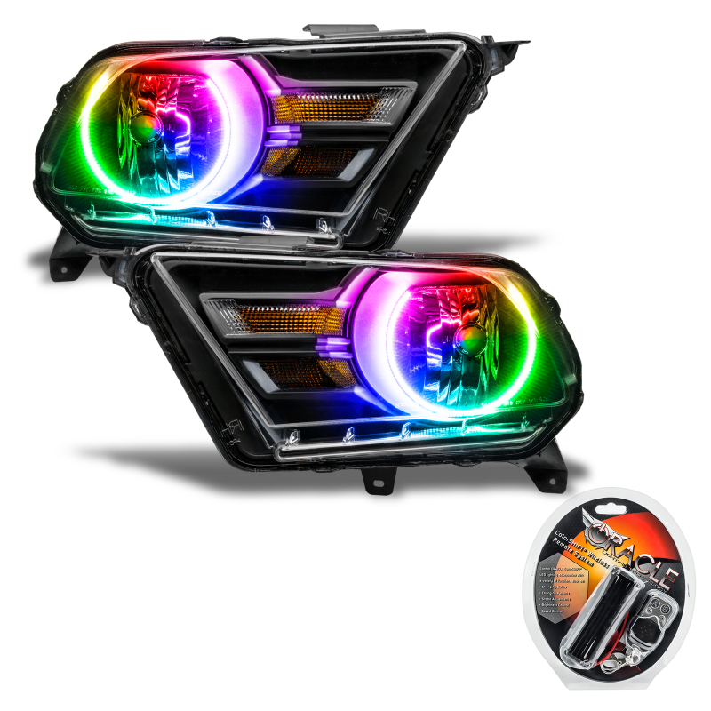 Oracle 10-14 Ford Mustang HL (Non-HID) - ColorSHIFT thumbnail 6