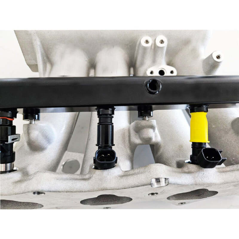 BLOX Racing Honda B-Series Xtreme Aluminum Fuel Rail - Black thumbnail 2