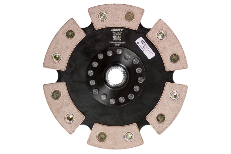 ACT 1988 Honda Civic 6 Pad Rigid Race Disc thumbnail 5