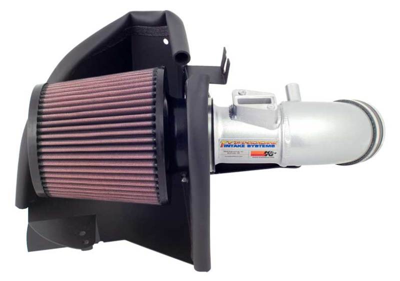 K&N 06-09 Civic 1.8L Silver Typhoon Short Ram Intake thumbnail 2
