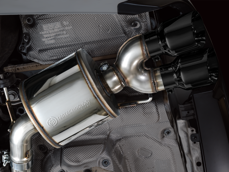 AWE Tuning 19-23 Audi C8 S6/S7 2.9T V6 AWD Touring Edition Exhaust - Diamond Black Tips thumbnail 4