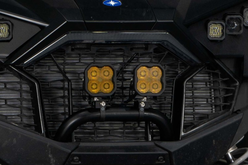 Diode Dynamics SS3 LED Bumper 1 3/4 In Roll Bar Kit Max - Yellow Combo (Pair)