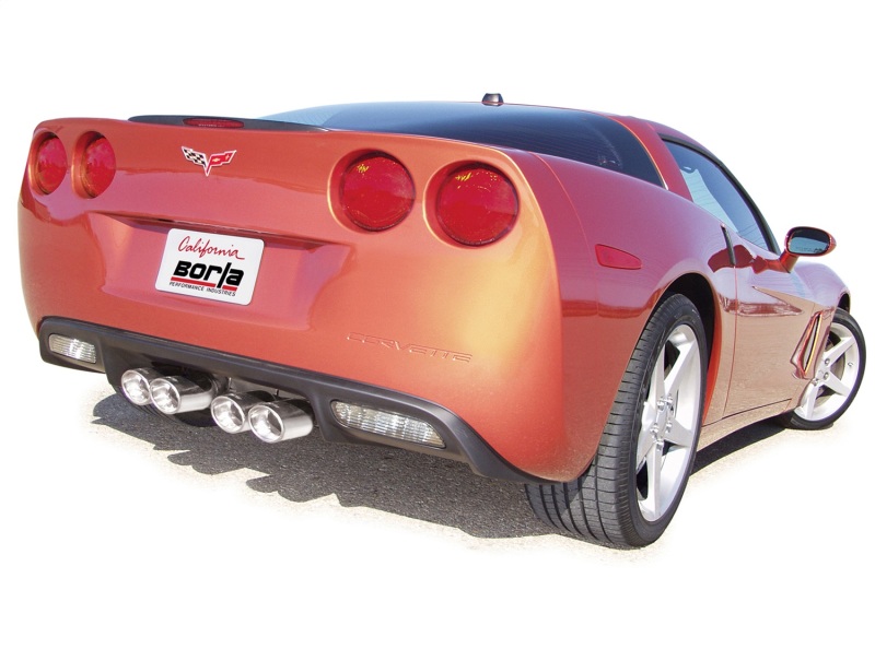 Borla 05-08 Chevrolet Corvette Coupe/Conv 6.0L/6.2L 8cyl 4spd/6spd RWD inS-Type IIin Catback Exhaust thumbnail 7