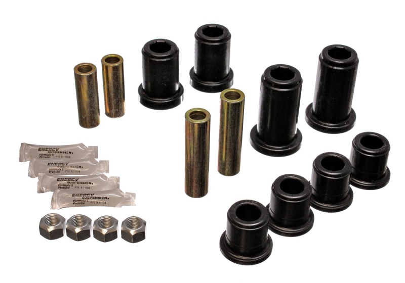 Energy Suspension 01-06 GM Silverado C2500 HD 2WD/K2500 HD 4WD Blk Front End Control Arm Bushing Set thumbnail 4
