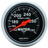 Autometer 2-1/16in 140-280 Degree F Mechanical Water Temp Sport-Comp Gauge thumbnail 6