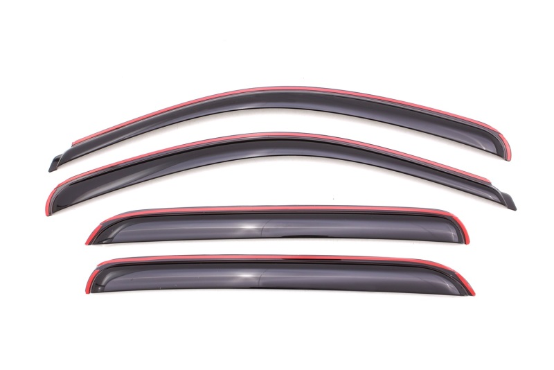 AVS 21-22 Hyundai Santa Cruz In-Channel Ventvisor Front & Rear Window Deflectors 4pc - Smoke thumbnail 4