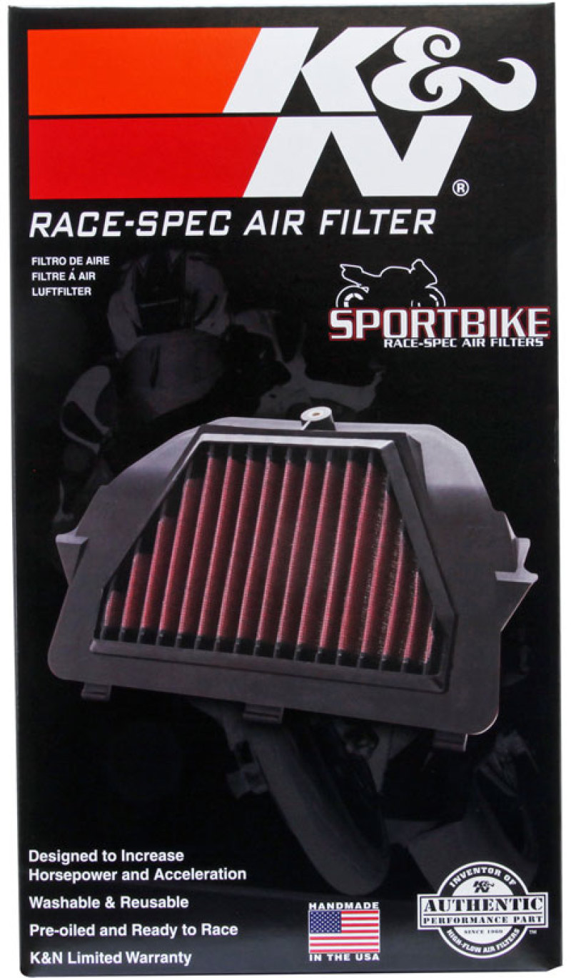 K&N Kawasaki ZX600 Ninja ZX-6R 2009-2019 - Race Specific Race Specific Air Filter thumbnail 9