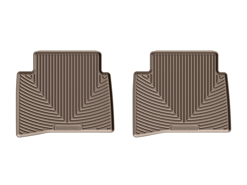 WT Rubber Mats - Rear - Tan