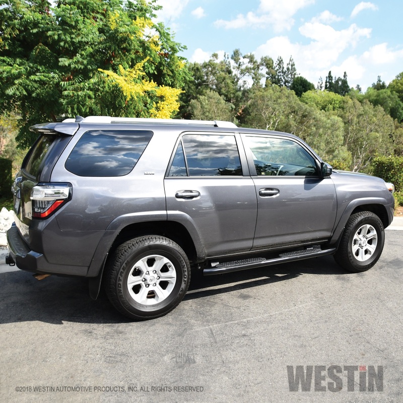 Westin 2014-2017 Toyota 4Runner SR5 PRO TRAXX 5 Oval Nerf Step Bars - Black thumbnail 9